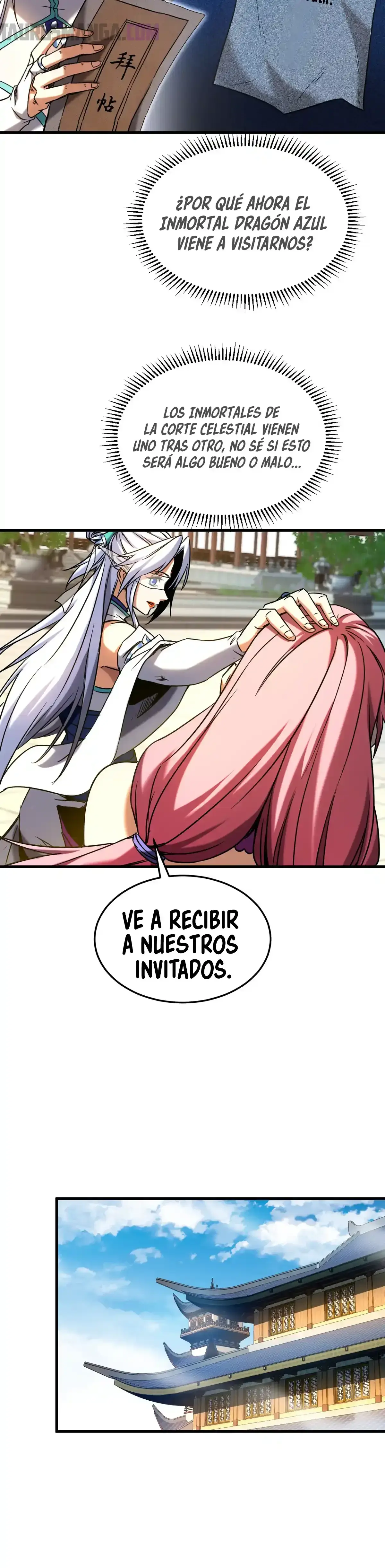 Mientras mis discípulas se matan, yo me relajo! > Capitulo 147 > Page 31